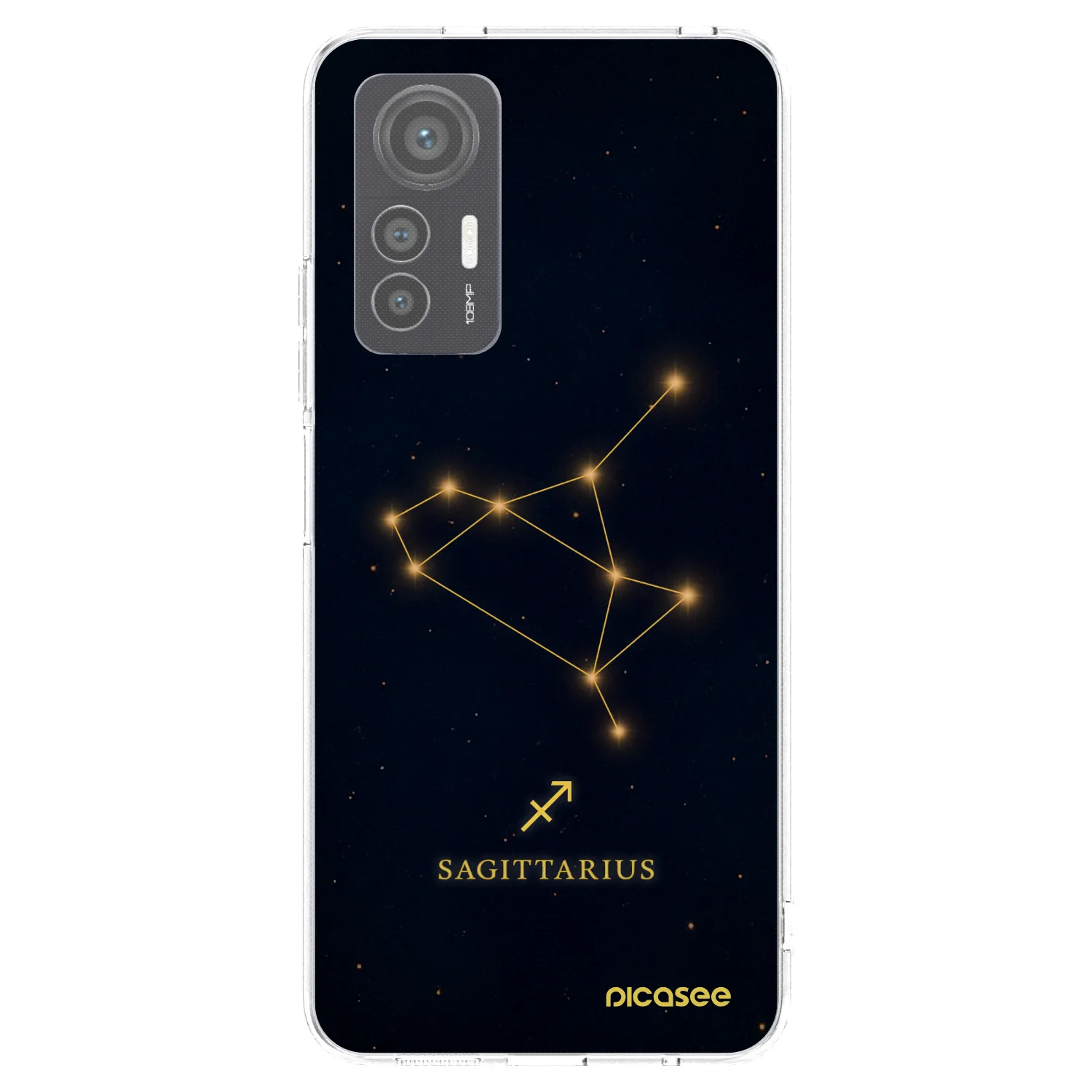 Picasee Xiaomi 12 Lite Hülle - Transparentes Silikon - SAGITTARIUS