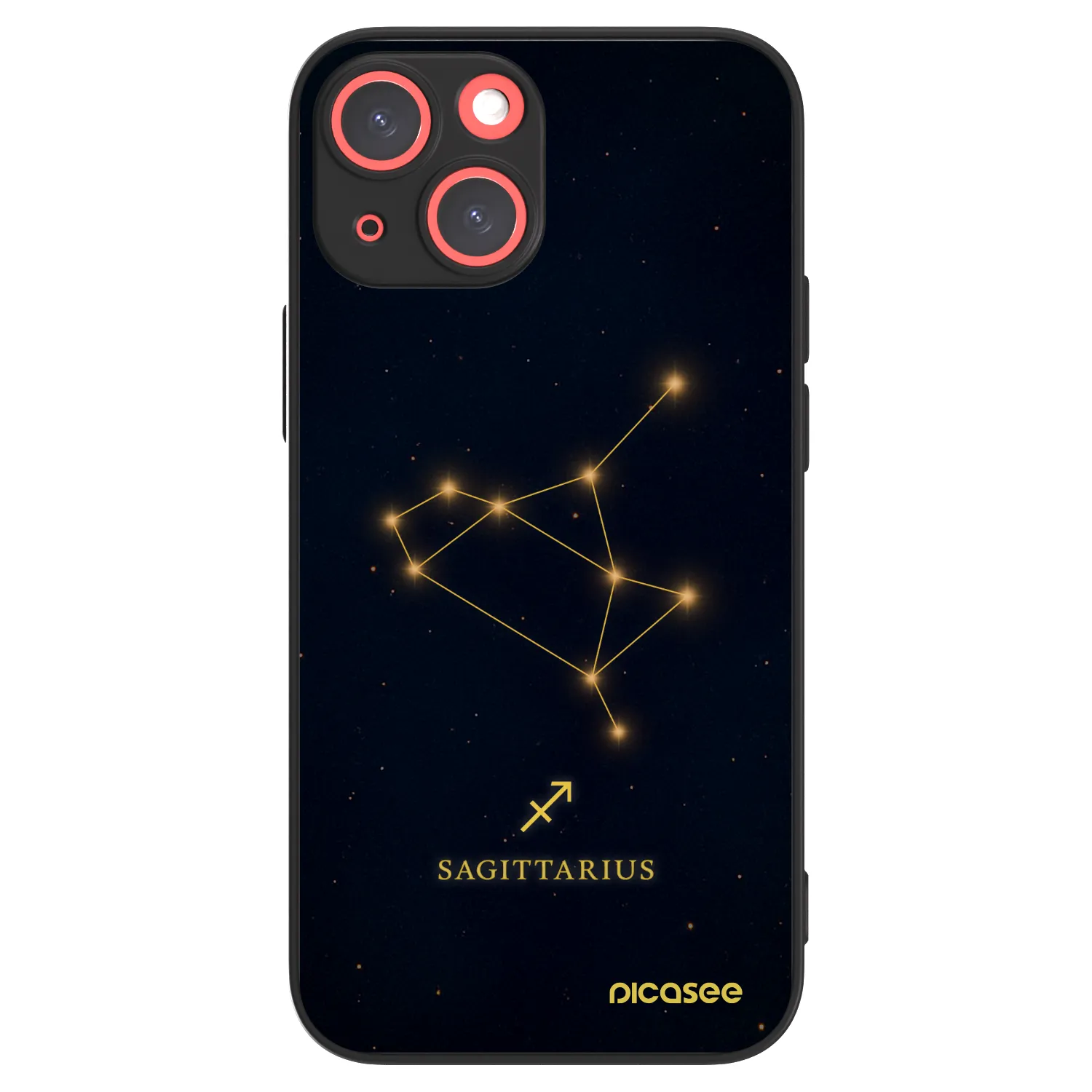 Picasee ULTIMATE CASE MagSafe für Apple iPhone 13 mini - SAGITTARIUS