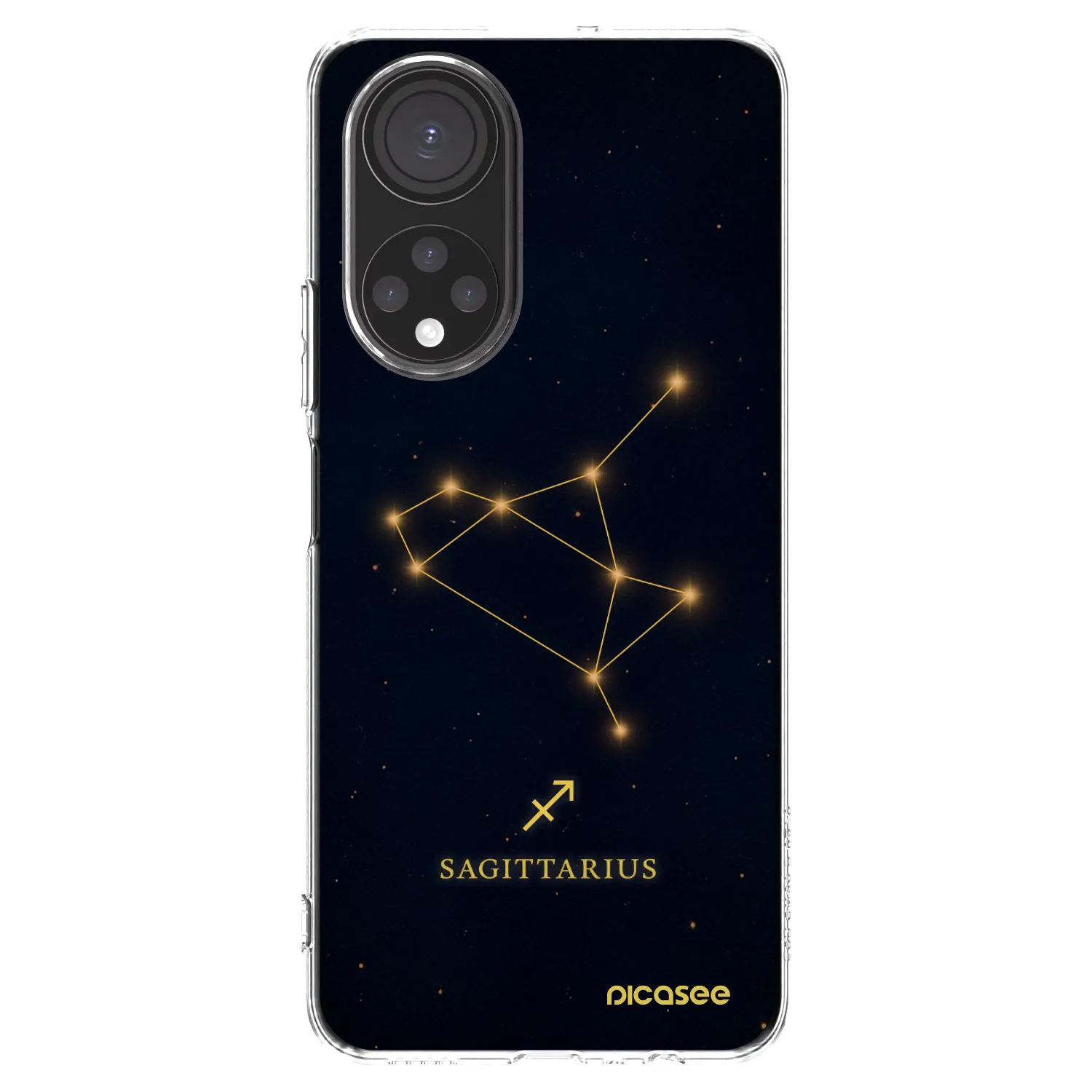 Picasee Honor X7 Hülle - Transparentes Silikon - SAGITTARIUS