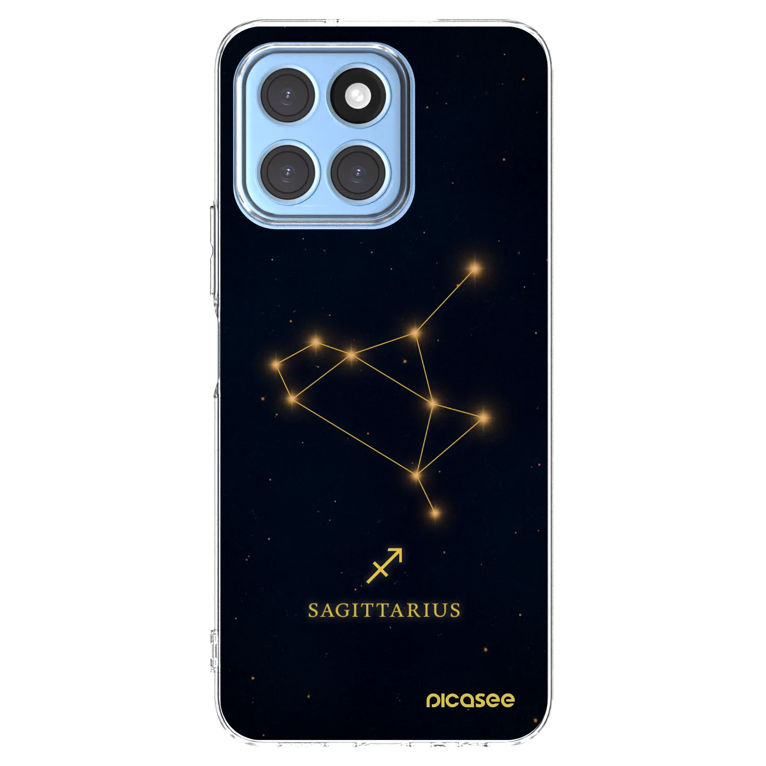 Picasee Honor X6 Hülle - Transparentes Silikon - SAGITTARIUS