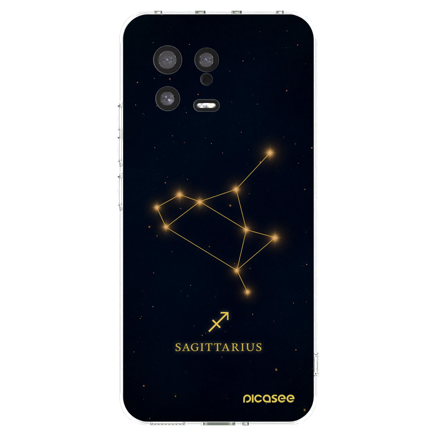 Picasee Xiaomi 13 Hülle - Transparentes Silikon - SAGITTARIUS