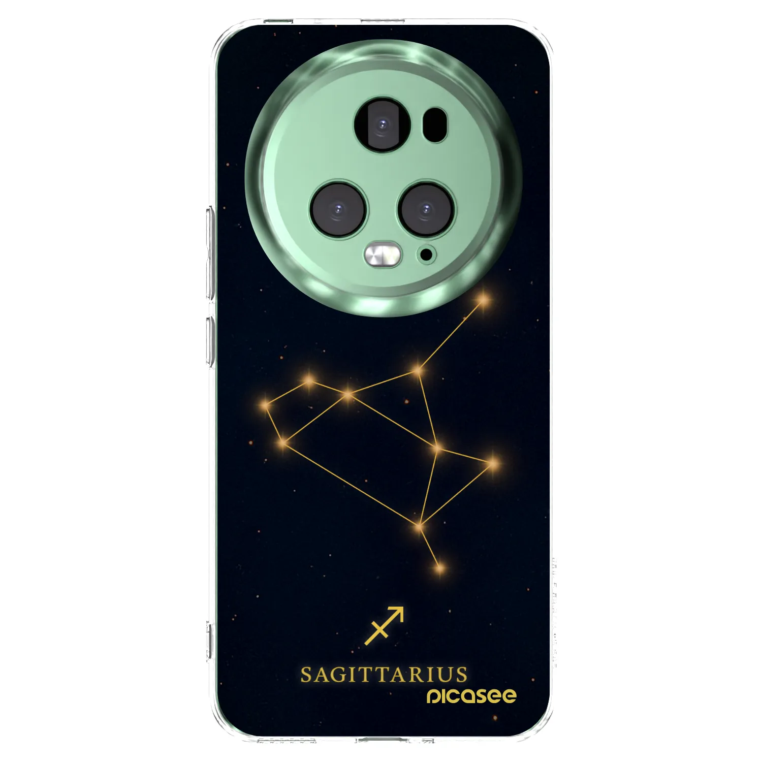 Picasee Honor Magic5 Pro Hülle - Transparentes Silikon - SAGITTARIUS