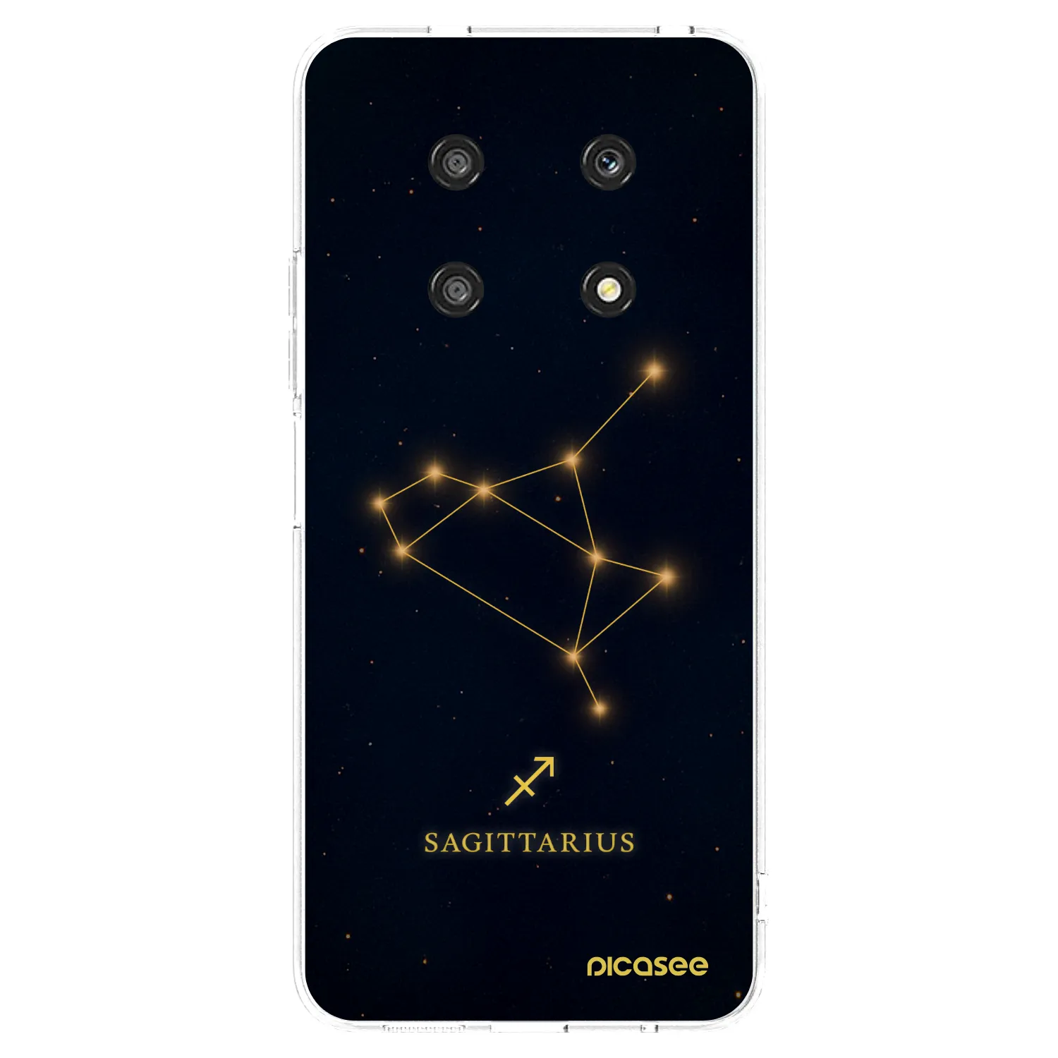 Picasee Honor Magic4 Lite 5G Hülle - Transparentes Silikon - SAGITTARIUS