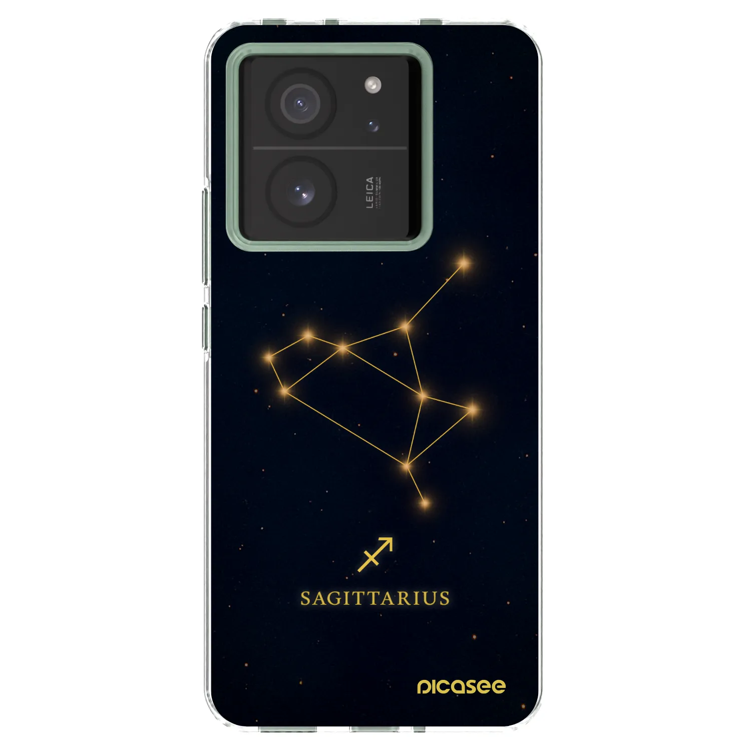 Picasee Xiaomi 13T Hülle - Transparentes Silikon - SAGITTARIUS