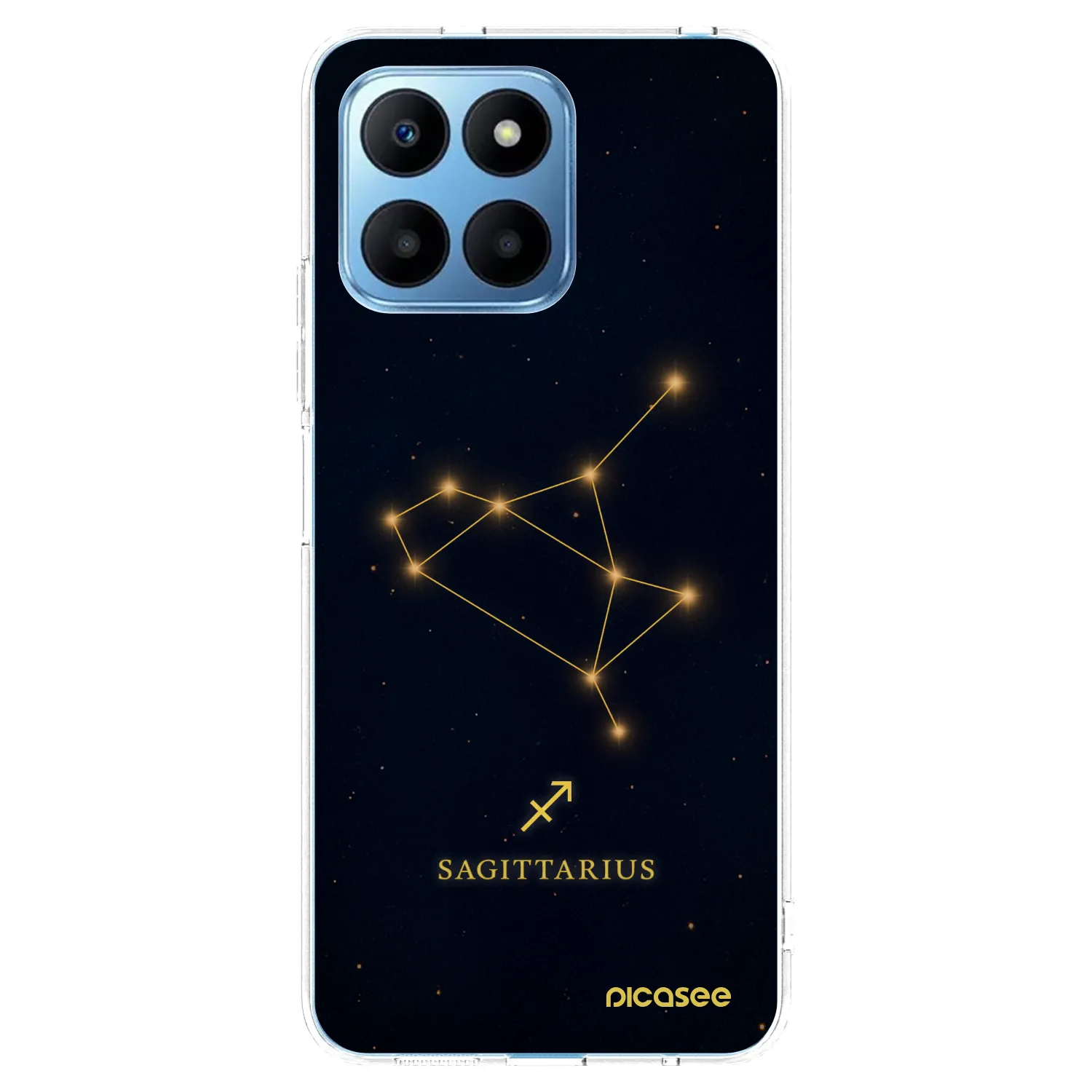 Picasee Honor 70 Lite Hülle - Transparentes Silikon - SAGITTARIUS