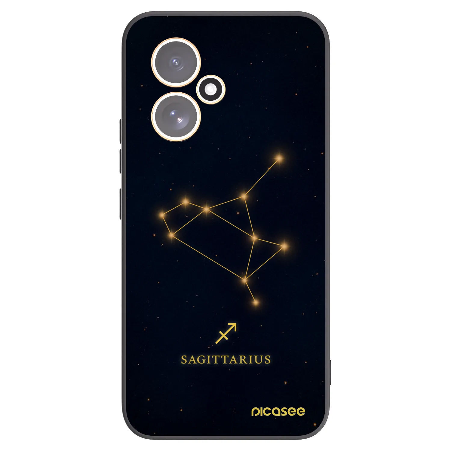 Picasee Honor 400 5G Hülle - Schwarzes Silikon - SAGITTARIUS