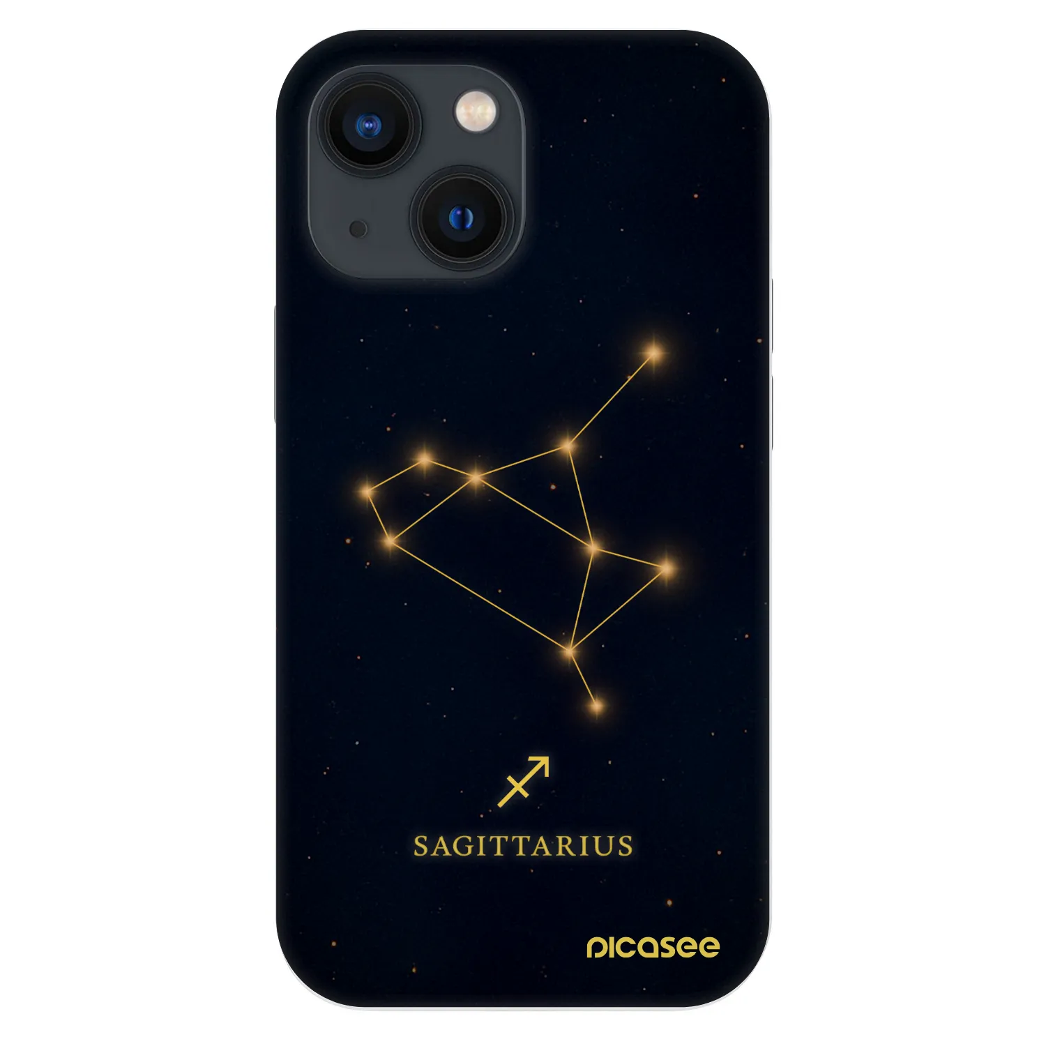 Picasee Fashion Case für Apple iPhone 13 mini - SAGITTARIUS