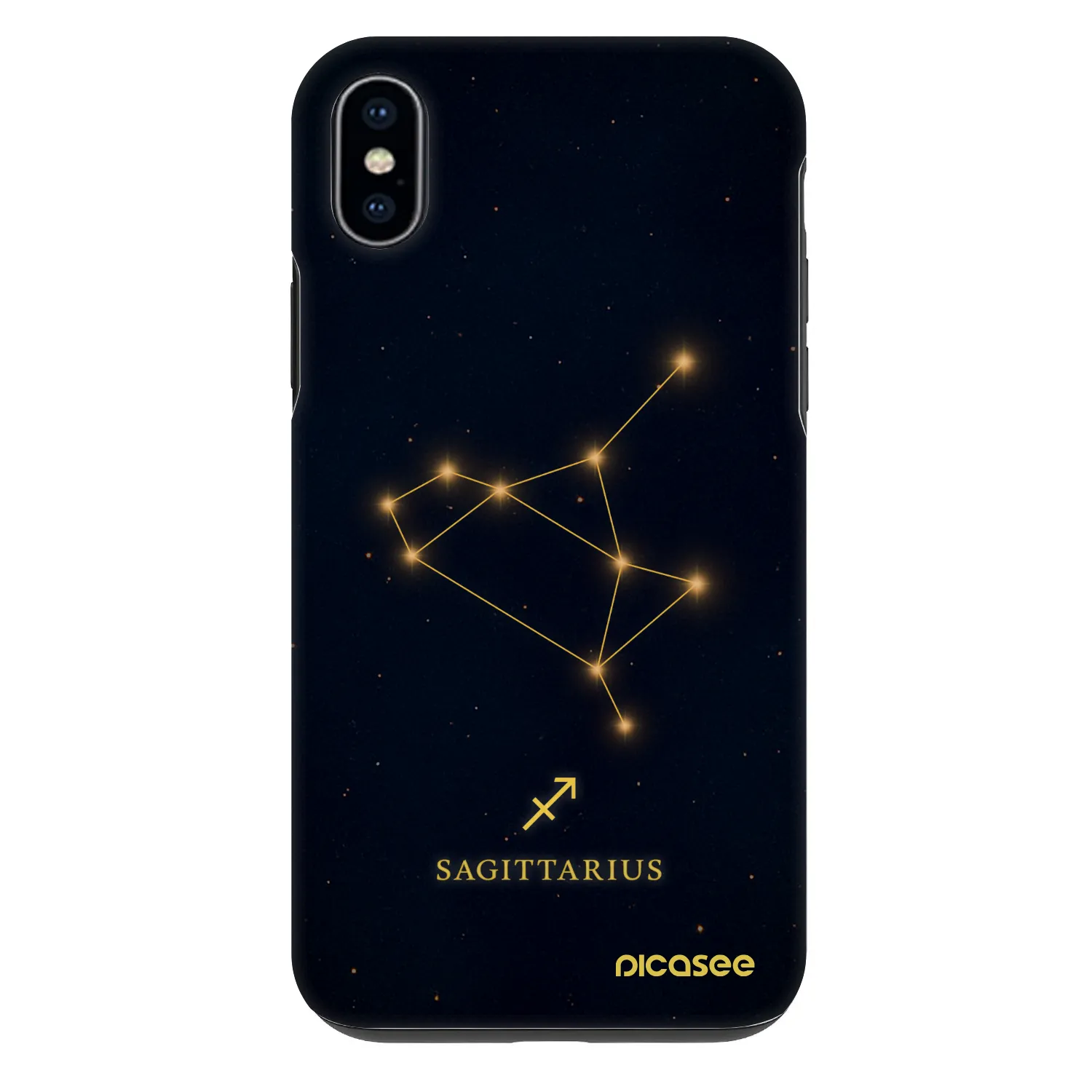 Picasee Fashion Case für Apple iPhone XS Max - SAGITTARIUS
