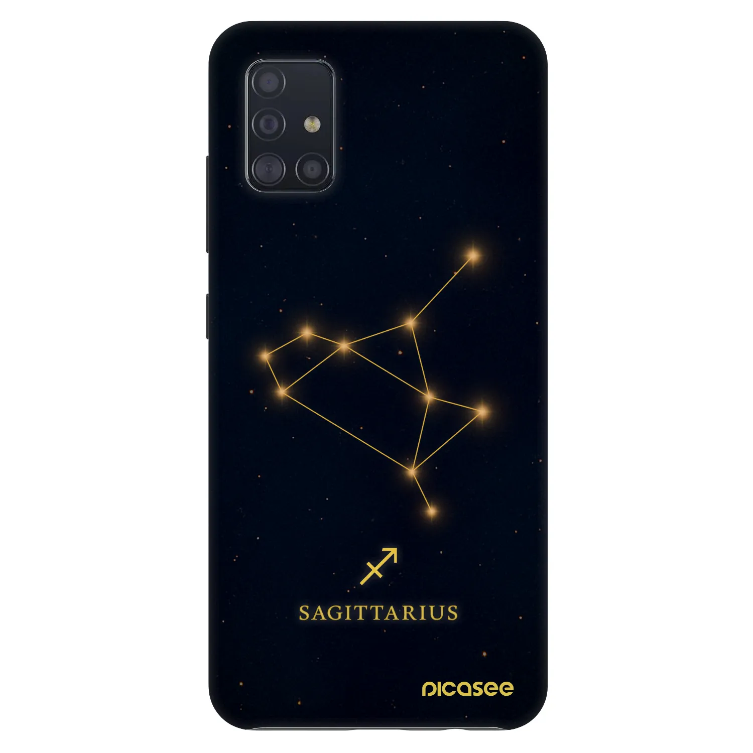 Picasee Fashion Case für Samsung Galaxy A51 A515F - SAGITTARIUS