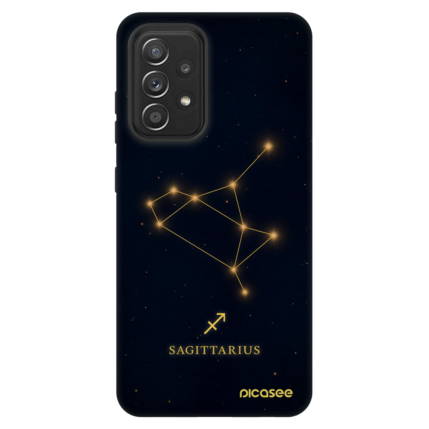 Picasee Fashion Case für Samsung Galaxy A52 5G A525F - SAGITTARIUS