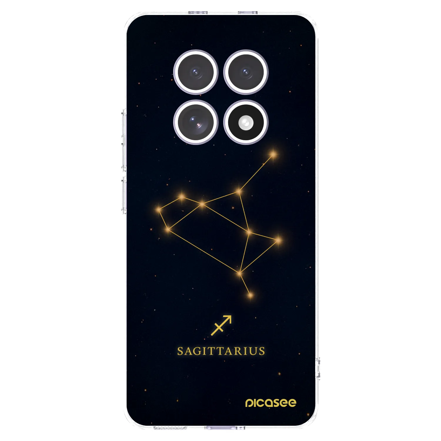 Picasee Xiaomi Redmi Note 15 Hülle - Transparentes Silikon - SAGITTARIUS