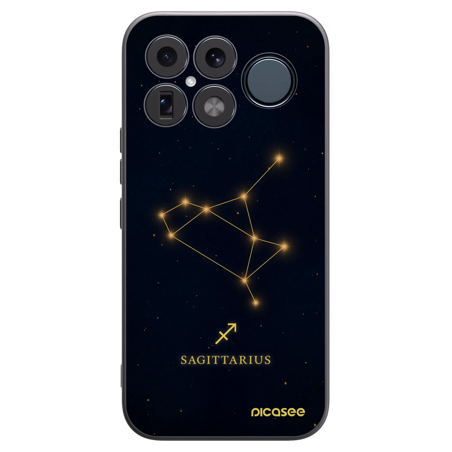 Picasee Xiaomi Poco F8 Ultra Hülle - Schwarzes Silikon - SAGITTARIUS