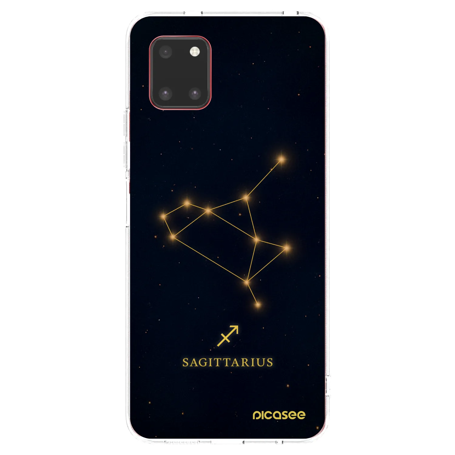 Picasee Samsung Galaxy Note 10 Lite N770F Hülle - Transparentes Silikon - SAGITTARIUS