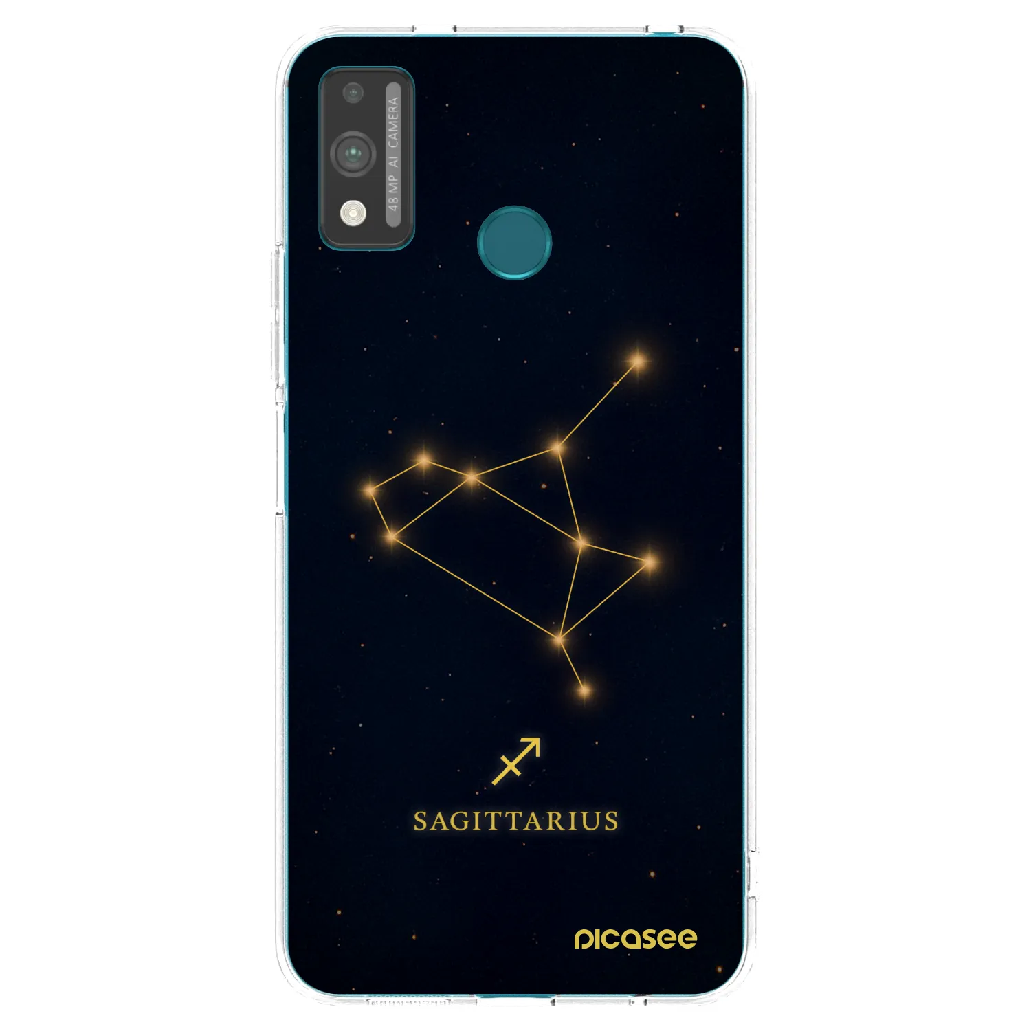 Picasee Honor 9X Lite Hülle - Transparentes Silikon - SAGITTARIUS