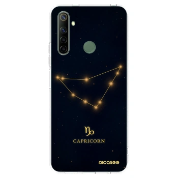 Picasee Realme 6i Hülle - Transparentes Silikon - CAPRICORN