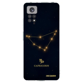 Picasee Xiaomi Redmi Note 11S 4G Hülle - Transparentes Silikon - CAPRICORN
