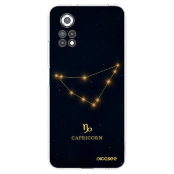 Picasee Xiaomi Poco X4 Pro 5G Hülle - Transparentes Silikon - CAPRICORN