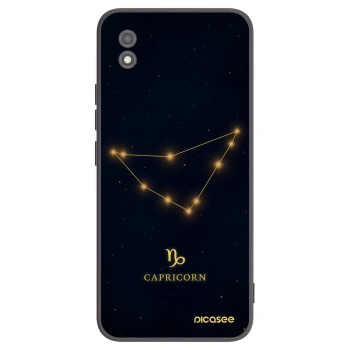 Picasee Realme C11 (2021) Hülle - Schwarzes Silikon - CAPRICORN
