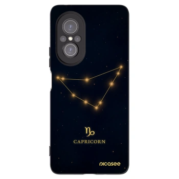 Picasee Huawei Nova 9 SE Hülle - Schwarzes Silikon - CAPRICORN