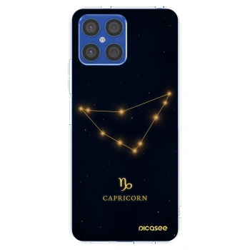 Picasee Honor X8 4G Hülle - Transparentes Silikon - CAPRICORN