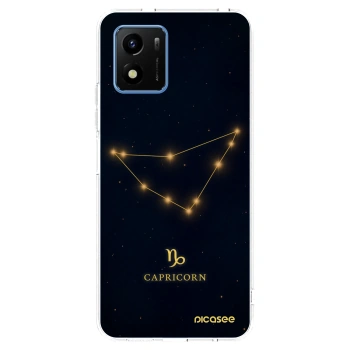 Picasee Vivo Y01 Hülle - Transparentes Silikon - CAPRICORN