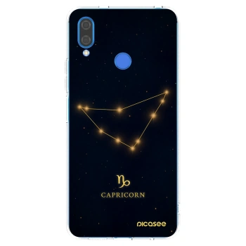 Picasee Huawei Nova 3i Hülle - Transparentes Silikon - CAPRICORN