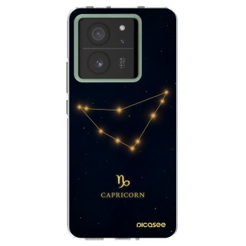 Picasee Xiaomi 13T Pro Hülle - Transparentes Silikon - CAPRICORN