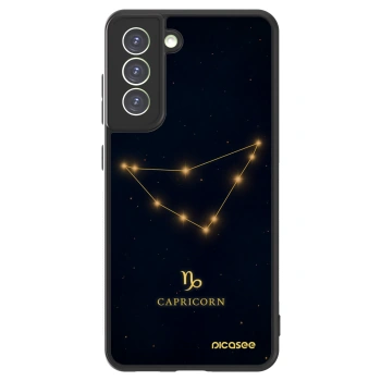 Picasee ULTIMATE CASE PowerShare für Samsung Galaxy S21 FE 5G - CAPRICORN