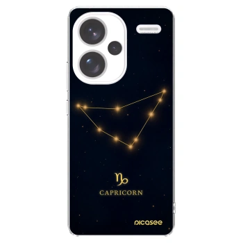 Picasee Xiaomi Redmi Note 13 Pro+ 5G Hülle - Transparentes Silikon - CAPRICORN