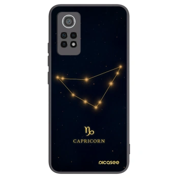 Picasee Xiaomi Redmi Note 12 Pro 4G Hülle - Schwarzes Silikon - CAPRICORN