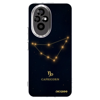 Picasee Honor 200 5G Hülle - Transparentes Silikon - CAPRICORN