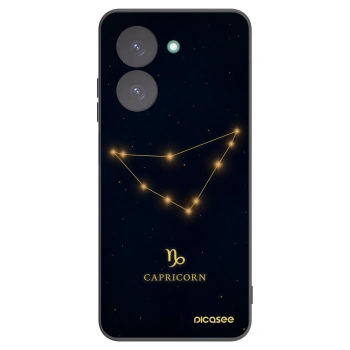 Picasee Xiaomi Redmi A5 Hülle - Schwarzes Silikon - CAPRICORN