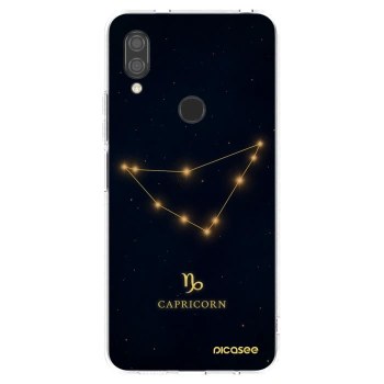 Picasee Xiaomi Redmi 7 Hülle - Transparentes Silikon - CAPRICORN