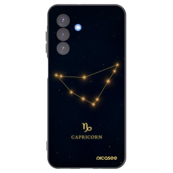 Picasee Samsung Galaxy A17 5G Hülle - Schwarzes Silikon - CAPRICORN