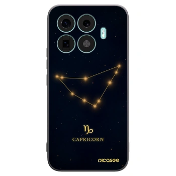 Picasee Xiaomi 17T Pro Hülle - Schwarzes Silikon - CAPRICORN