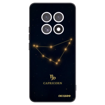 Picasee Xiaomi Redmi Note 15 5G Hülle - Schwarzes Silikon - CAPRICORN