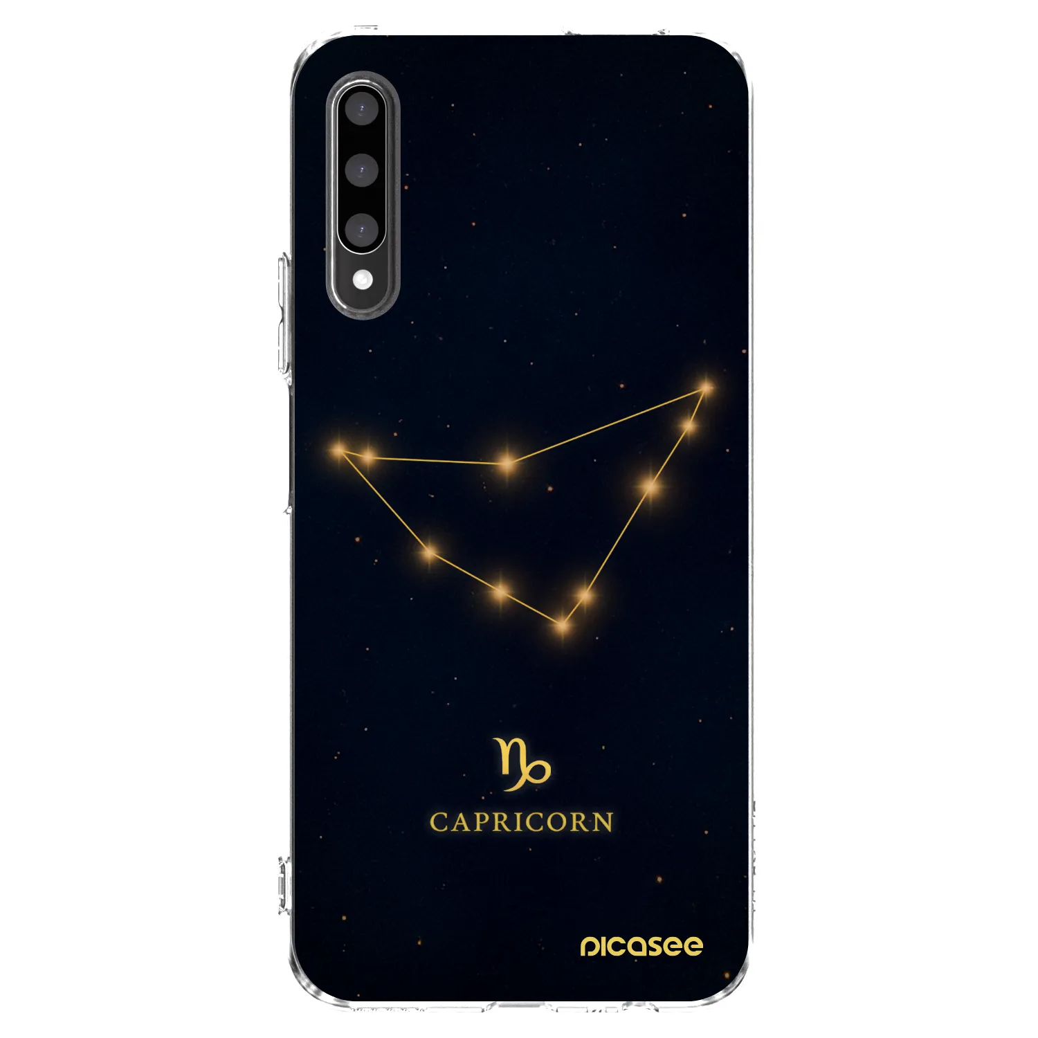 Picasee Honor 9X Pro Hülle - Transparentes Silikon - CAPRICORN