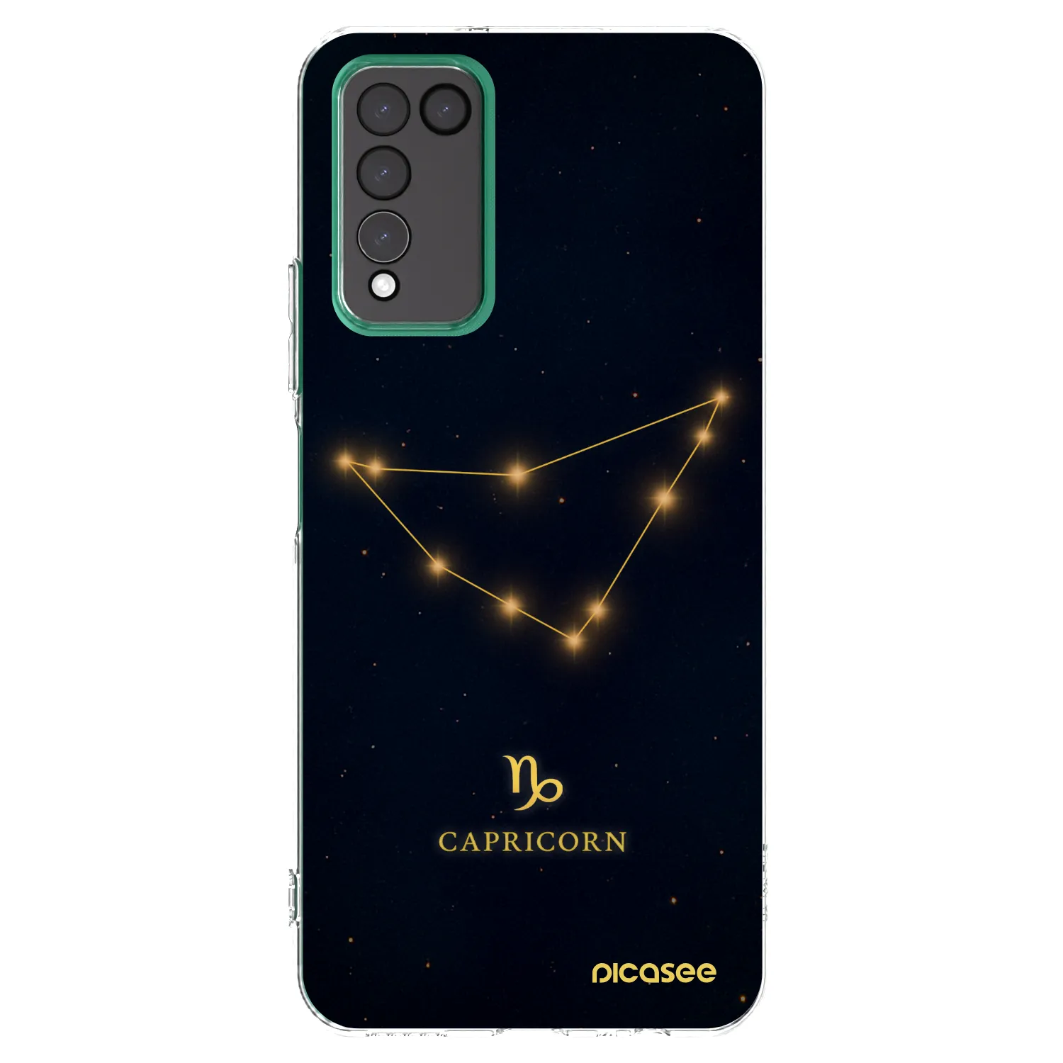 Picasee Honor 10X Lite Hülle - Transparentes Silikon - CAPRICORN