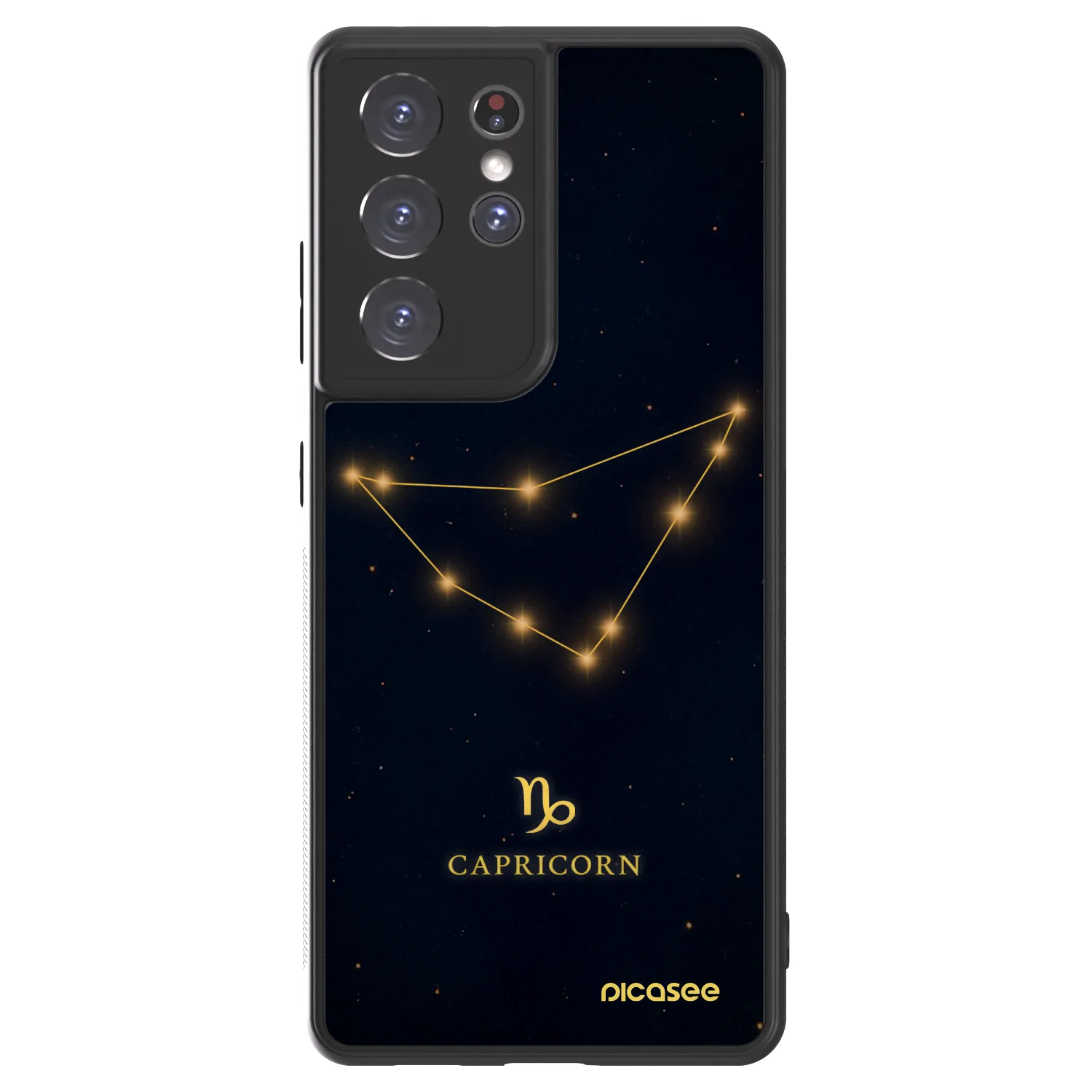 Picasee ULTIMATE CASE für Samsung Galaxy S21 Ultra 5G G998B - CAPRICORN