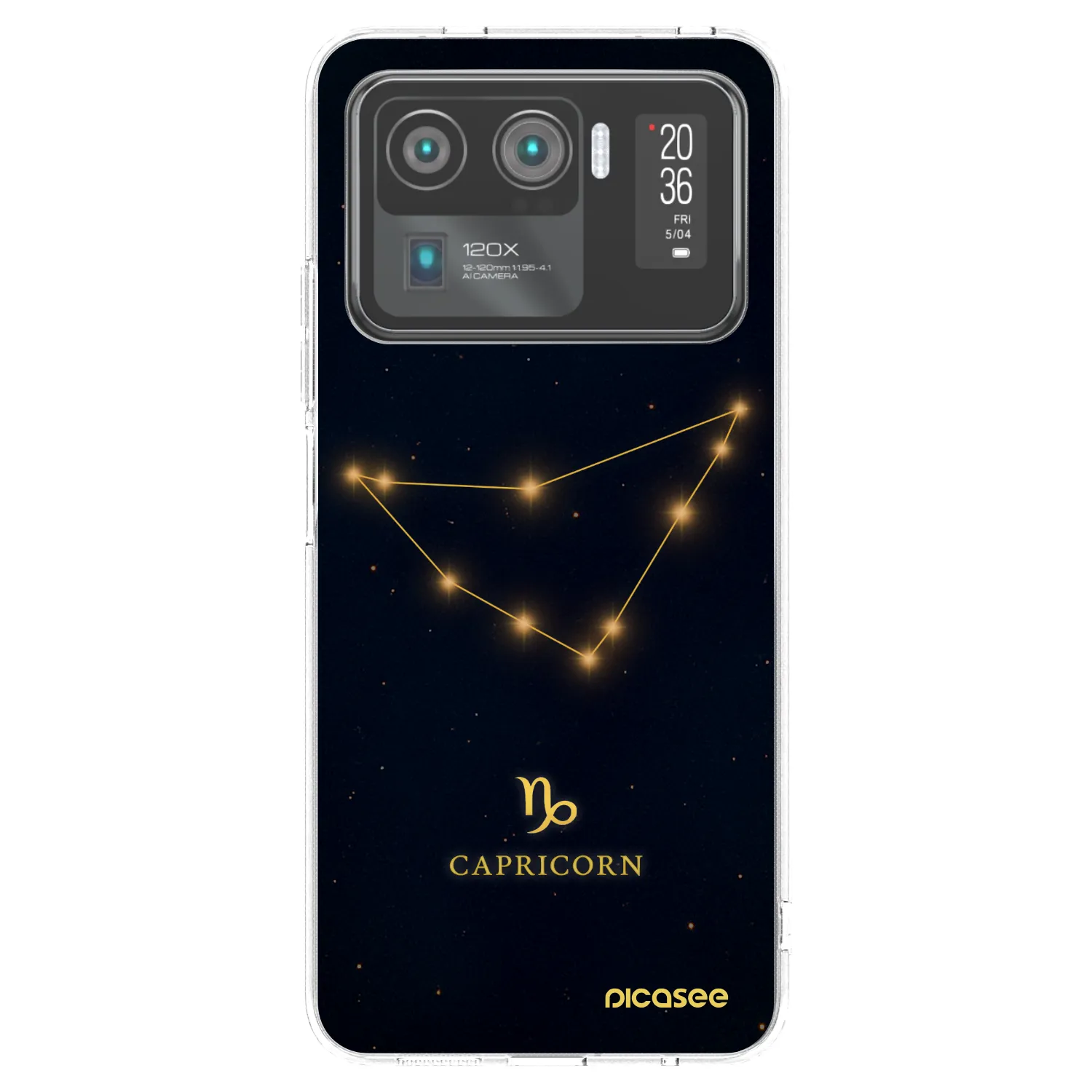 Picasee Xiaomi Mi 11 Ultra Hülle - Transparentes Silikon - CAPRICORN
