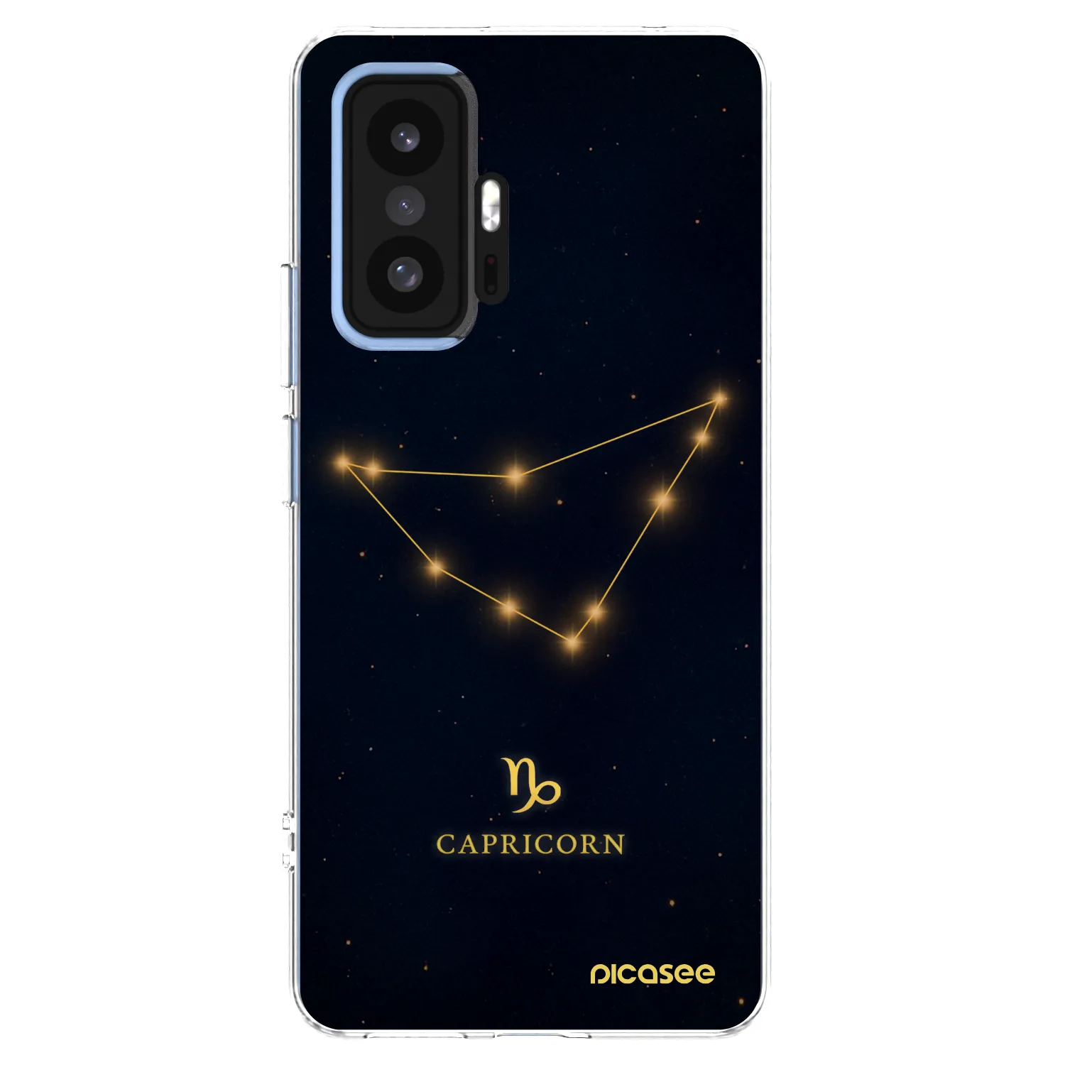 Picasee Xiaomi 11T Pro Hülle - Transparentes Silikon - CAPRICORN