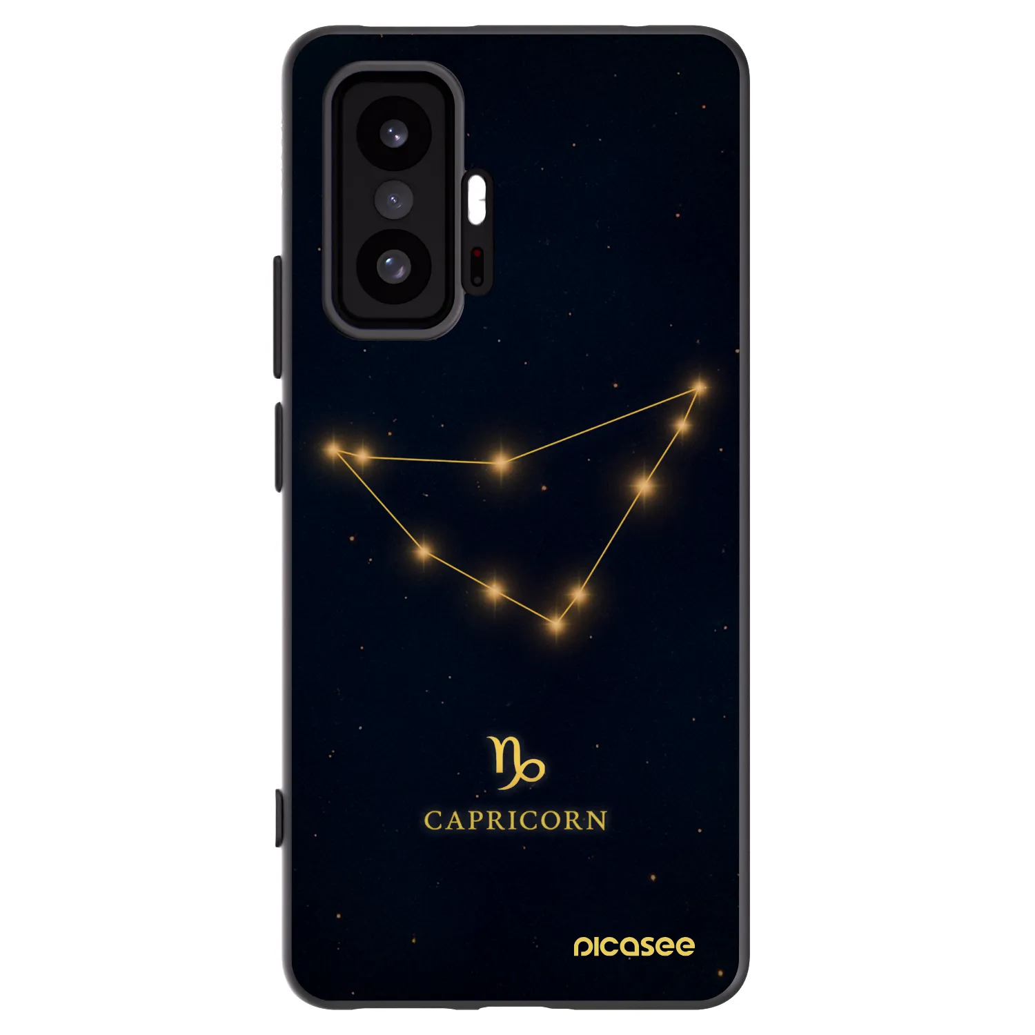 Picasee Xiaomi 11T Pro Hülle - Schwarzes Silikon - CAPRICORN