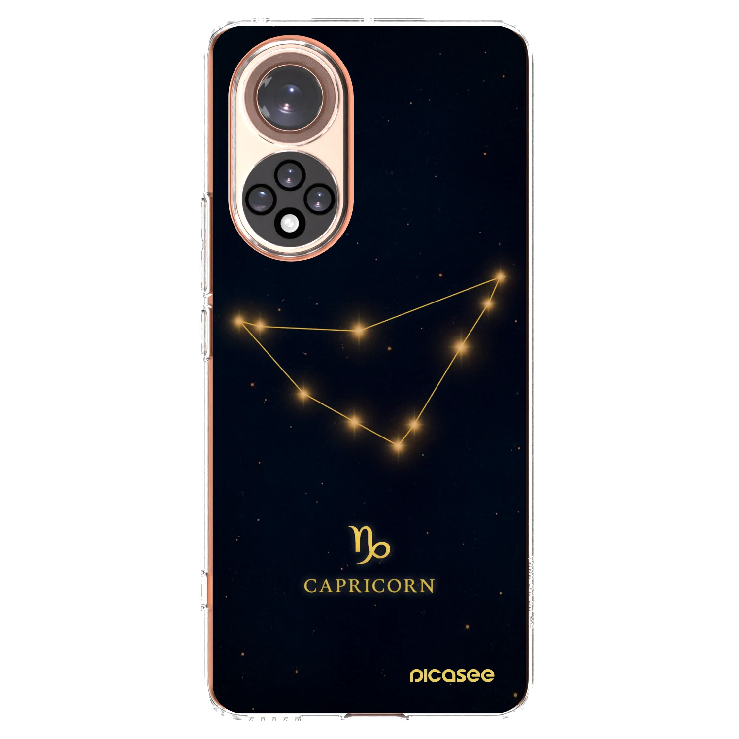 Picasee Huawei Nova 9 Hülle - Transparentes Silikon - CAPRICORN