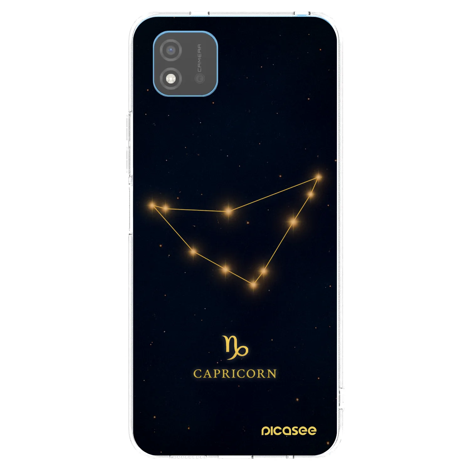 Picasee Realme C11 (2021) Hülle - Transparentes Silikon - CAPRICORN