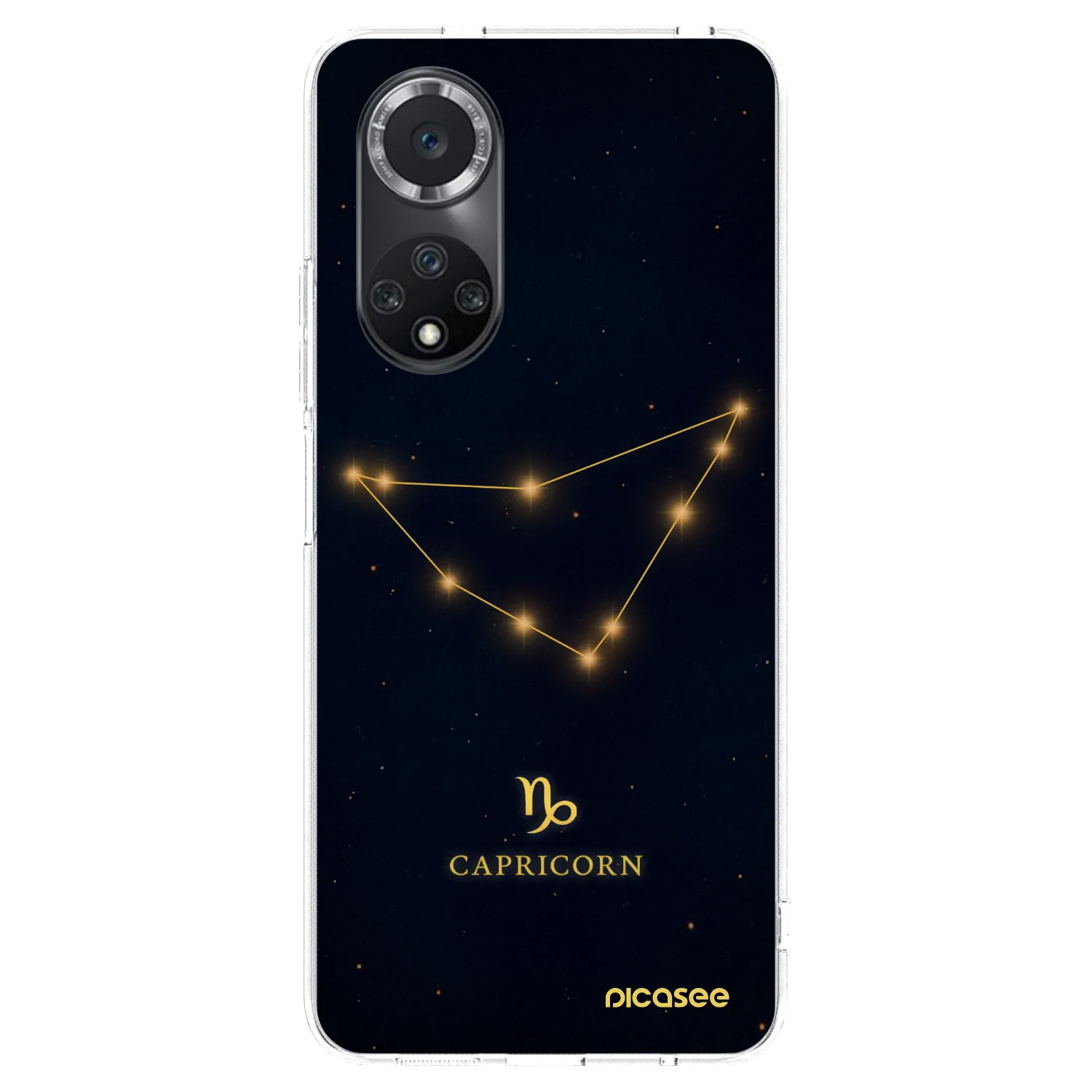 Picasee Huawei Nova 9 SE Hülle - Transparentes Silikon - CAPRICORN