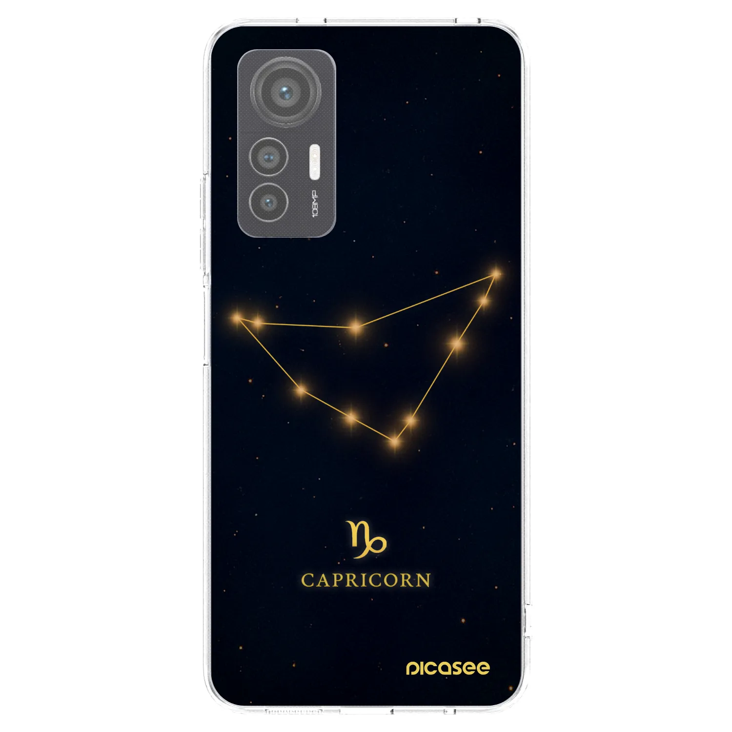 Picasee Xiaomi 12 Lite Hülle - Transparentes Silikon - CAPRICORN