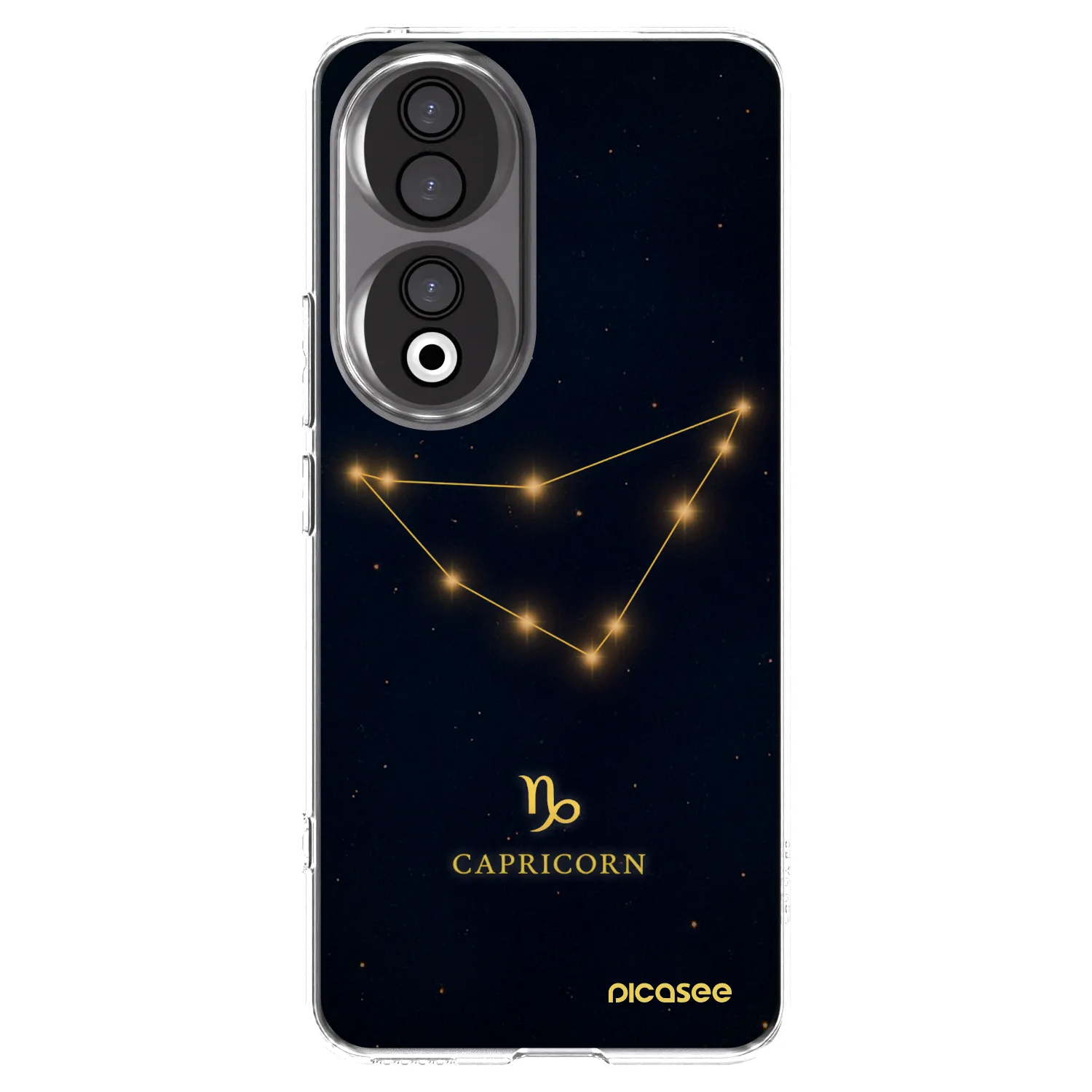 Picasee Honor 90 5G Hülle - Transparentes Silikon - CAPRICORN