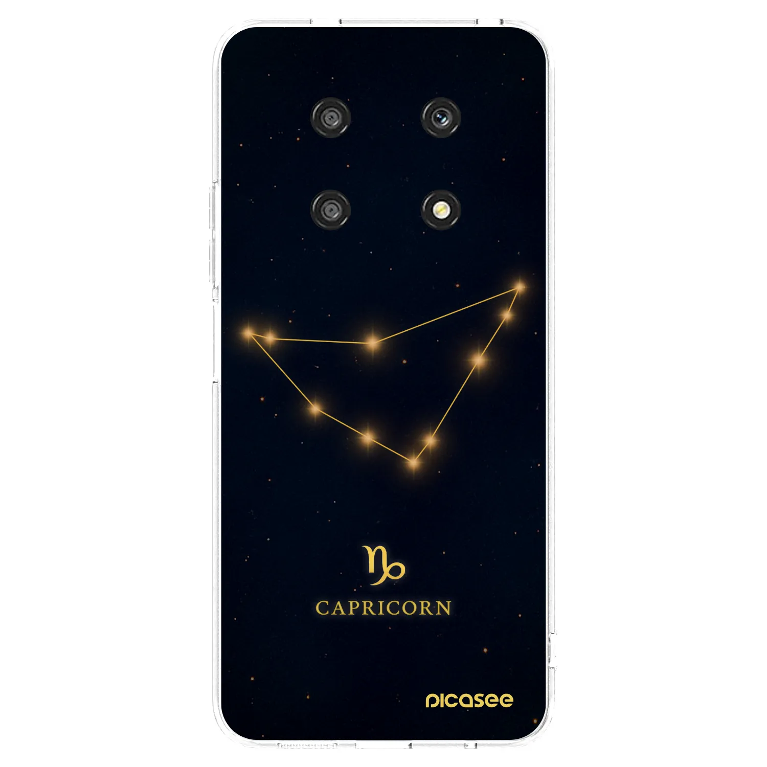 Picasee Honor Magic4 Lite 5G Hülle - Transparentes Silikon - CAPRICORN