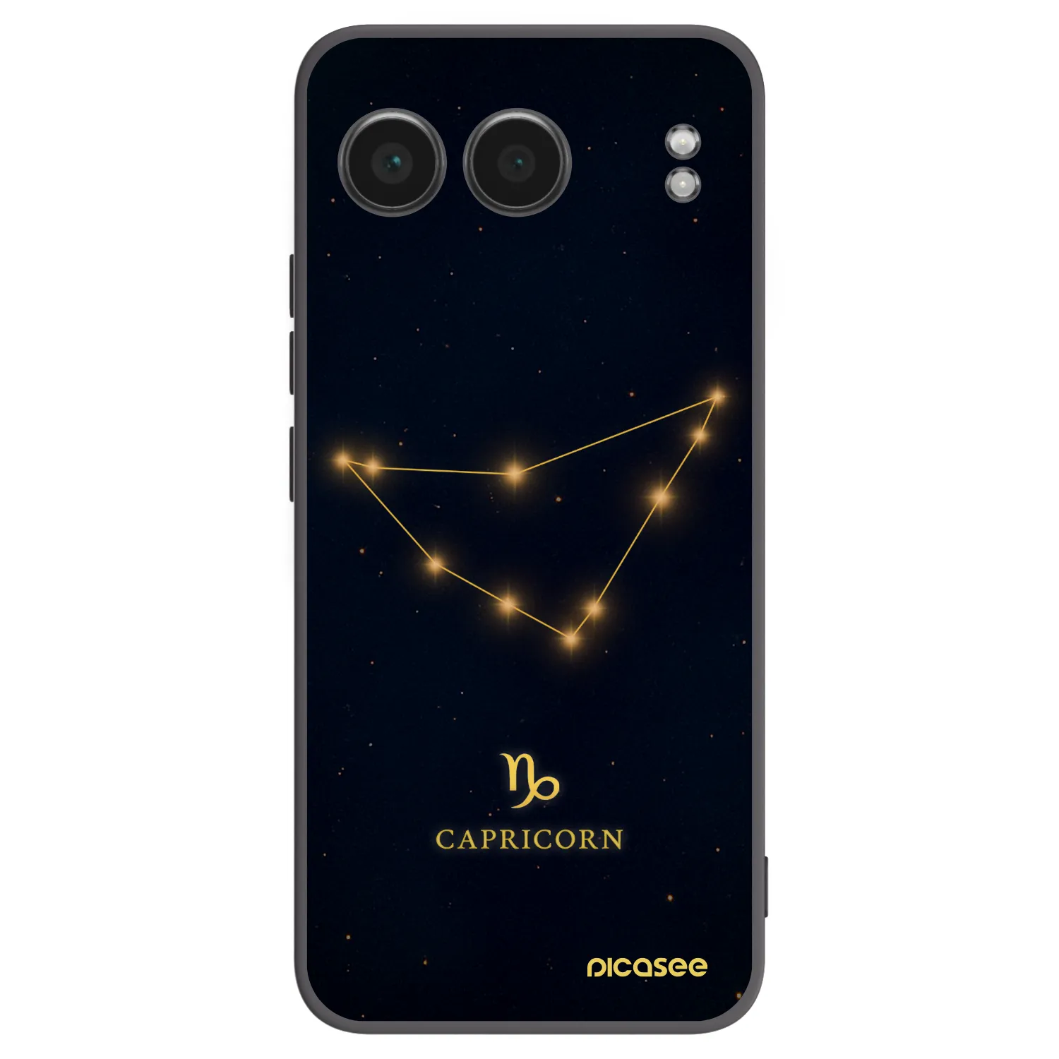 Picasee OnePlus Nord 4 Hülle - Schwarzes Silikon - CAPRICORN