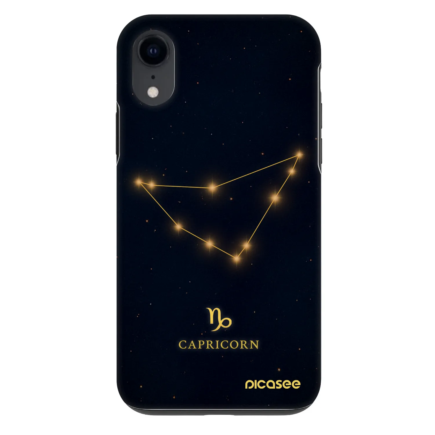 Picasee Fashion Case für Apple iPhone XR - CAPRICORN